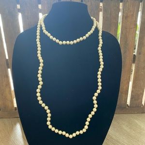 NWOT✨Gorgeous 52” Pearl Necklace✨
